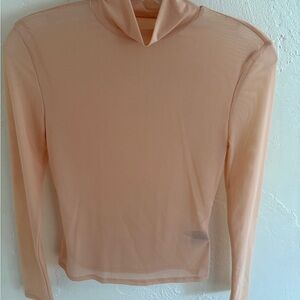 SHEIN Peach Long Sleeve Women's Top